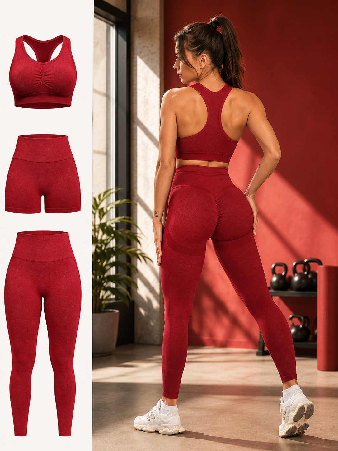 Women’s 3-Piece Workout Set